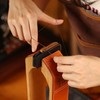 ontto 5-button Car Key Cover Leather Key Case Full Protection