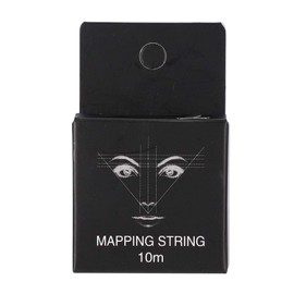 Pre-Inked Eyebrow Mapping String Effective Ink Eyebrow Thread Brow Marker Essential Cosmetic Tool for Microblading