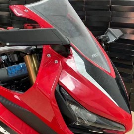XM For Honda CBR300R CBR500R CBR954RR Rotatable Wind Swivel Wing Fin Rear Mirrors