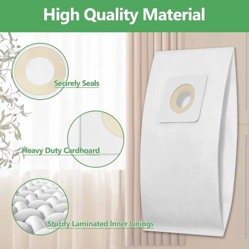 For BISSELL 6 Pack Style 7 Vacuum Bags for Bissell