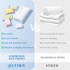 28PCS Disposable Compressed Towels Tablet for Travel Wash Cloth Disposable
