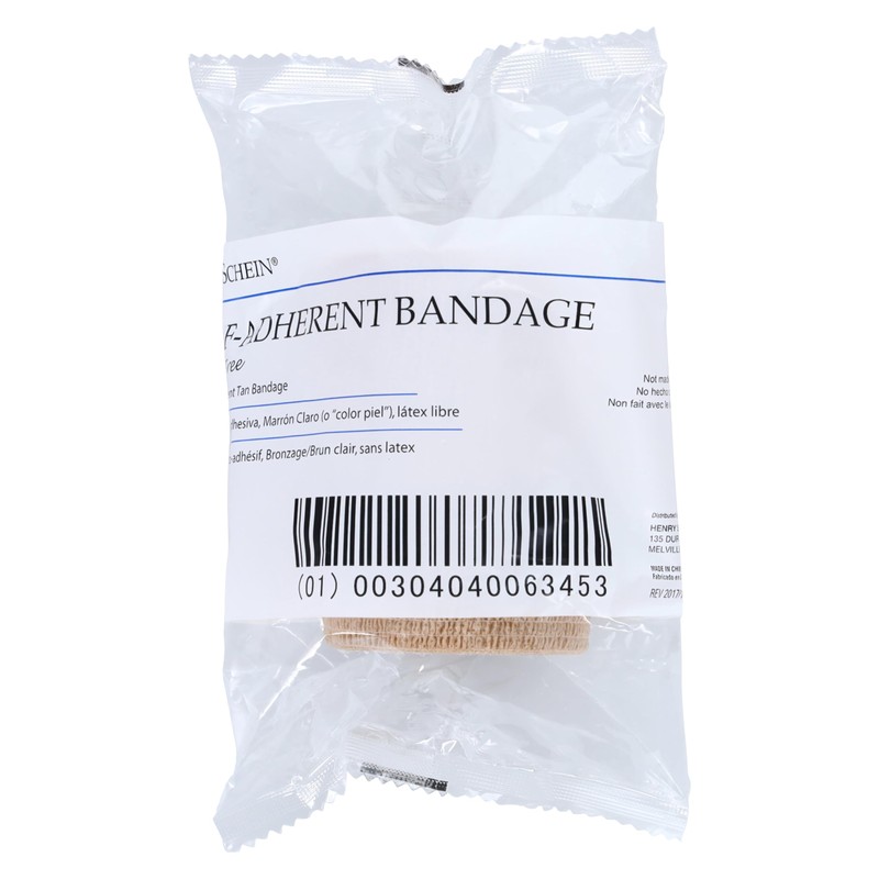 Henry Schein Premium Self-Adherent Elastic Bandage Wrap – 3" x