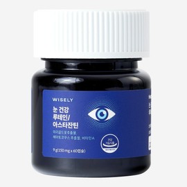 Wisely Eye Health Lutein Astaxanthin Vitamin A (60 days' worth), 1 unit, 60 tablets / 와이즐리 눈건강 루테인 아스타잔틴 비타민A(60일분), 1개, 60정