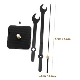 Gadpiparty 1 Set DIY Clock Mechanism Set of Replaceable Clock Movement Precision Repair Parts for Crafting Your Unique Timepiece