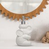 Amaauto Elephant Soap Dispenser, Refillable Liquid Soap Dispenser for Bathroom
