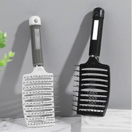 Hair Salon Dry Brush for Scalp & Root Care Volume Black/ONESIZE