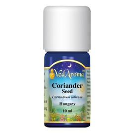 VedAroma Coriander seeds Certified Organic Therapeutic Grade Essential Oil 10 ml