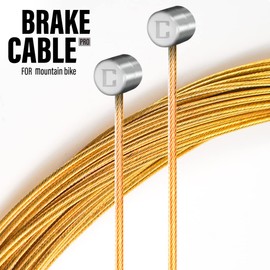 Chooee Bike PRO Brake Cable for Shimano/SRAM Universal High Precision Grinding Brake Cable 1x2800mm for MTB Mountain Bike