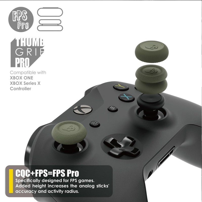 Skull & Co. Set de Thumb Grips, Joystick Cap, capuchón