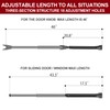 AceMining Upgraded Door Security Bar & Sliding Patio Bar, Heavy