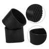 Operitacx 2pcs Slip Rubber Ladder Foot Pads Durable Stabilizer Caps