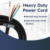EP 4 Prong Dryer Cord, 10 ft 10/4 SRDT, 30Amp