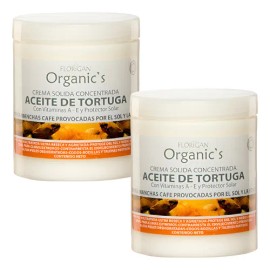 Crema Protectora Concentrada Aceite Tortuga 600grs. 2 Pzas