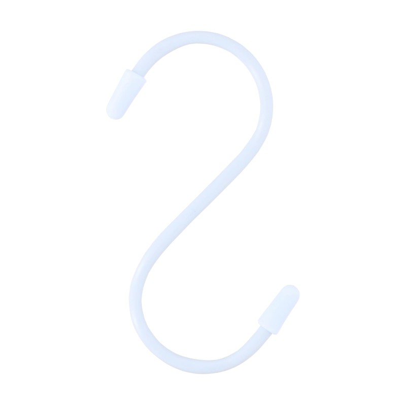Takagi Color S Hook, Small, White, 4-Pack, 4.06 in (103