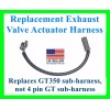 fits Mustang GT350 Exhaust Valve Actuator Motor Harness Wiring Connector