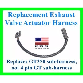 fits Mustang GT350 Exhaust Valve Actuator Motor Harness Wiring Connector Plug