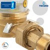 Tecuro Water Meter 1 Inch Union Nut x 3/4 Inch