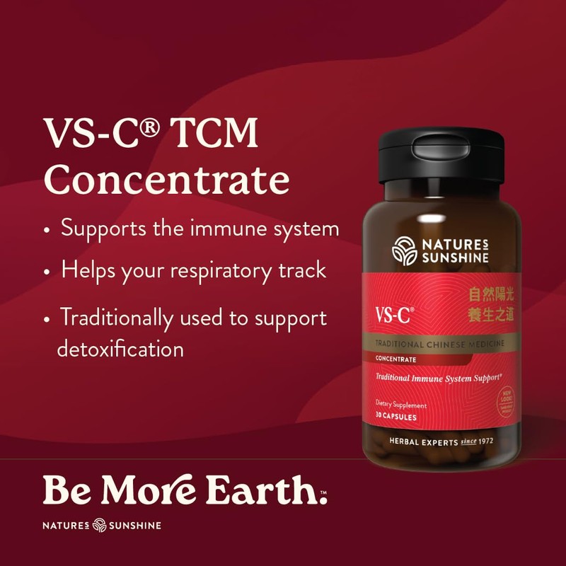 Nature's Sunshine VS-C TCM Concentrate 30 Capsules