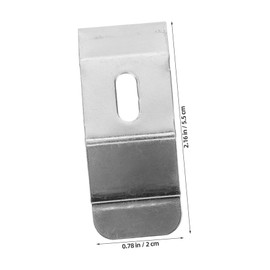 Garneck 3pcs Blinds Accessories Fixation Louver Curtain Bracket Curtain Louver Bracket Tools Louver Fixation Brackets Curtain Bracket Support Vertical Blinds Brackets Drapes Metal