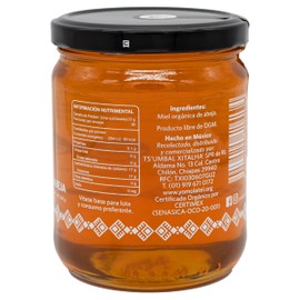 Miel de abeja Chabtic 100% orgánica, Chiapas México - 600g