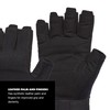 BLACK DIAMOND Equipment Crag Half-Finger Gloves - Black - Extra
