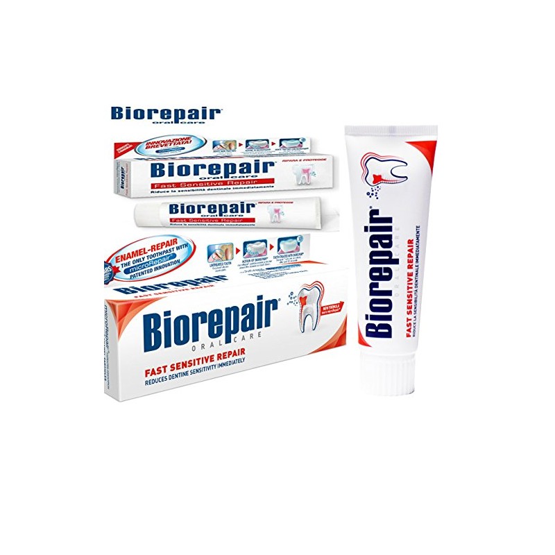Biorepair Fast Sensitive Repair Toothpaste 75 ml