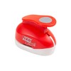 Fixo Punch with Shape, Circle, 3.8 cm, Red, Large