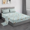 Pamnest Full Size Bed Sheet Sets, Cute Bee Honey Soft