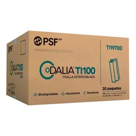 Dalia Toalla Interdoblada 20x100 Blanca Tipo Sanitas