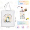 Woanger 10 Pcs Christmas Employee Appreciation Gifts Inspirational Canvas Tote
