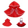 IBTOM CASTLE Little Red Riding Hood Costume, Toddler Girls Baby