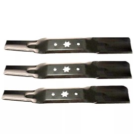 For Cub Cadet 3 Pack Mower Blades fit Cub Cadet Mtd 942-05052A 742-05052A XT1 XT2 50" Deck USA
