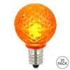 Vickerman G30 LED Orange Replacement Bulb, Package of 25