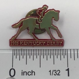 1985 Kentucky Derby Box Seat Pin Churchill Downs Run for the Roses