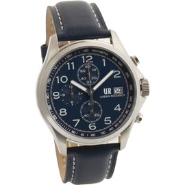 Urban Research UR003-02 Men's Watch, Blue, Dial Color - Blue, watch chronograph