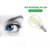 CTKcom 2W G45/G14 Candelabra LED Bulbs Dimmable(4 Pack)- E14 Base
