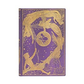 Paperblanks - Violet Fairy - Lang's Fairy Books - Mini - Unlined - Elastic Band Closure - 85 Gsm
