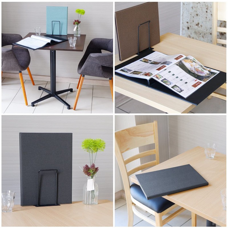 Menu Book Hardcover 12 Pages (6 Sheets 12 Sides) A4