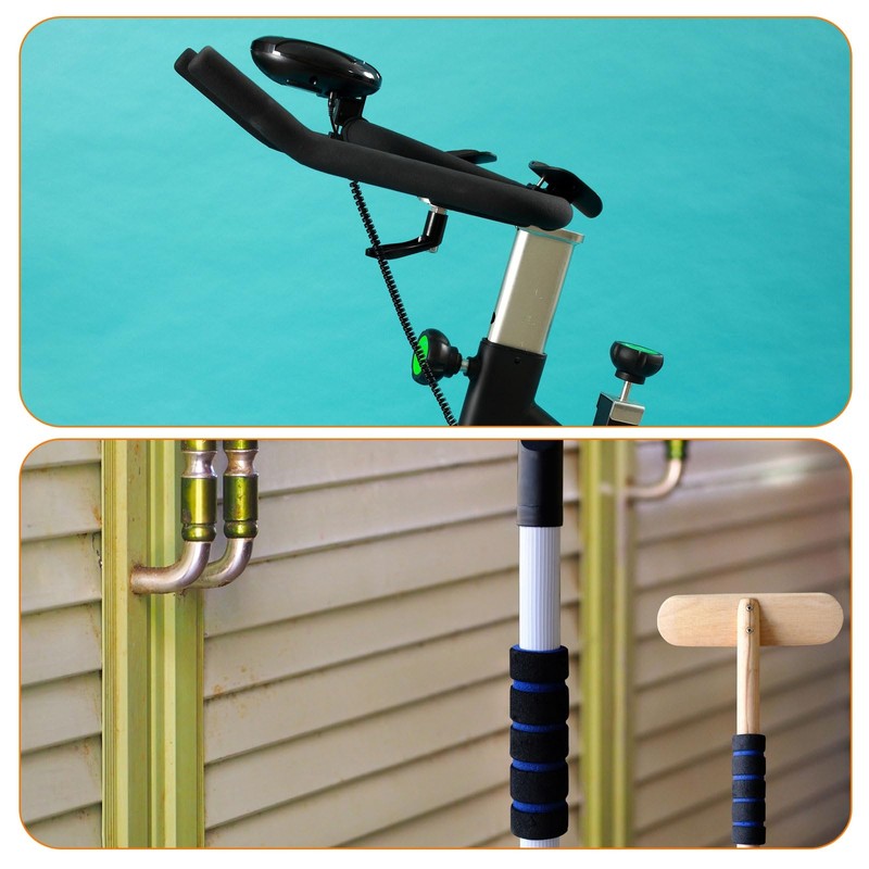 sourcing map Pipe Insulation Foam Tube Lagging Insulation Pipe 40mm