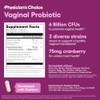 Physician's CHOICE Probióticos vaginales para mujeres: humectación, equilibrio del pH,