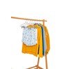 Quality Metal Pant/Skirt Blouse Hanger 10-Pack, Heavy-Duty Skirt Hangers with