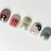 [Ar] Charlie handmade nail tip drawing nail art specialist /