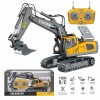 YBvaluebuy 2.4G 9/11CH RC Excavator Bulldozer Construction Toys Remote Control