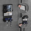 Shower Mirror fogless for Shaving - Dual-Sided 1X/3X Magnification, Anti-Fog