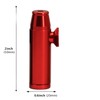 iSnuff Portable Storage Dispenser Leakproof Metal Bottle (Red)