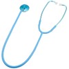 As One 0-1670-08 Navis Stethoscope, Inner Spring Type, Single, Sky