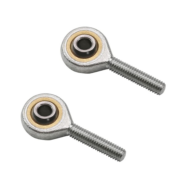 Othmro Size - 6 x M6 2 Piece Joint Bearing Steel Rod End Bearing Female Left Hand Rod End Bearing Connector Joint Simplify Mechanism Large Load Function CNC Equipment Electric Tools