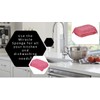 Miracle Microfiber Scrubbing Sponge, Red Extra Scrubbing Power Sponge for