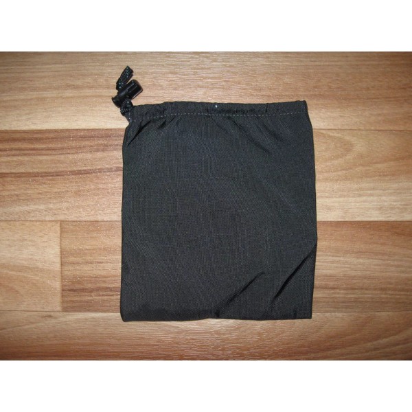 Eagle Industries nylon drawstring flat pouch black bag slip pocket