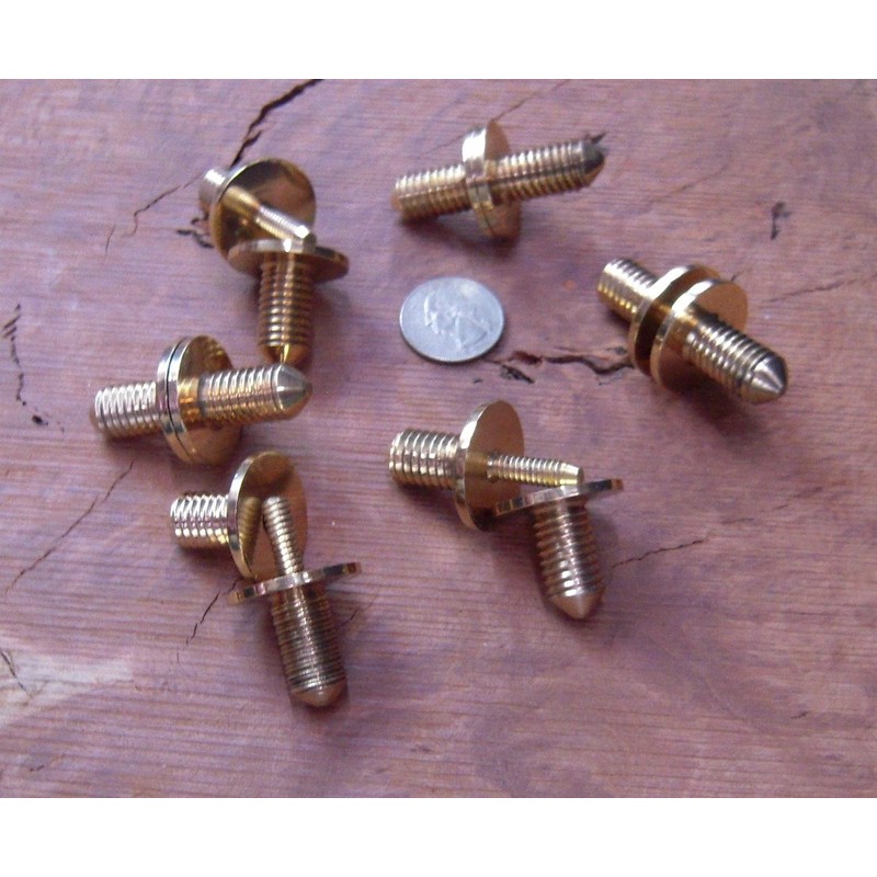 JWL HAWNKOA PRODUCTS Solid Brass Cane Connectors Couplers 1/2" x